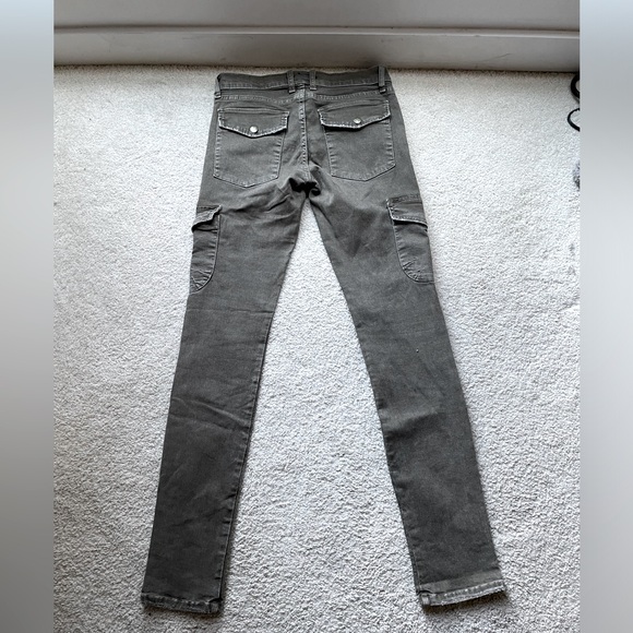 Current/Elliott Skinny Cargo in Combat Green, Size 26 - Picture 2 of 5